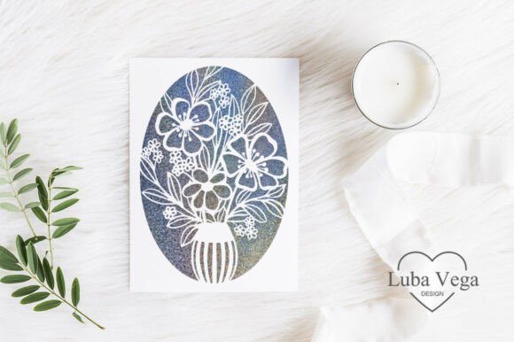 Download Flowers Cards for Silhouette Cricut SVG - Cricut svg Collection